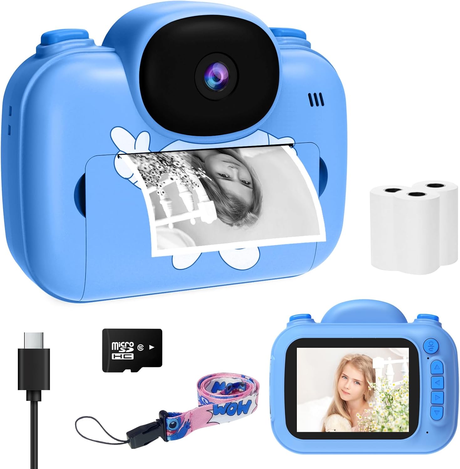 YosaToo Kids Instant Print Camera - Capture & Print Memories!