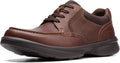 Men's Bradley Vibe Oxford in Tan Tumbled Leather - All-Day Comfort