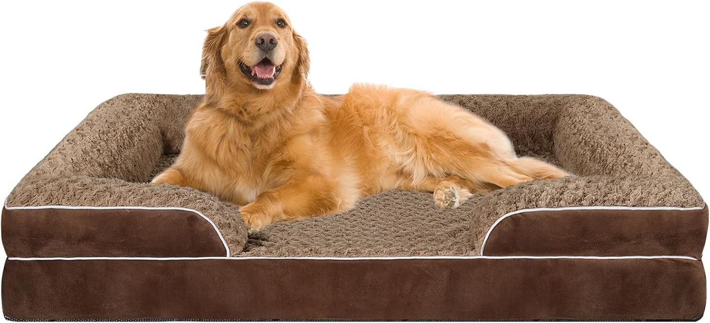 Orthopedic Dog Bed for Large Medium Sized Pets with Comfort