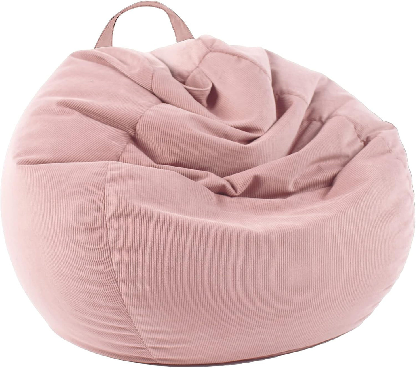 LPMOERA Stuffed Animal Storage Bean Bag Chair Cover for All Ages