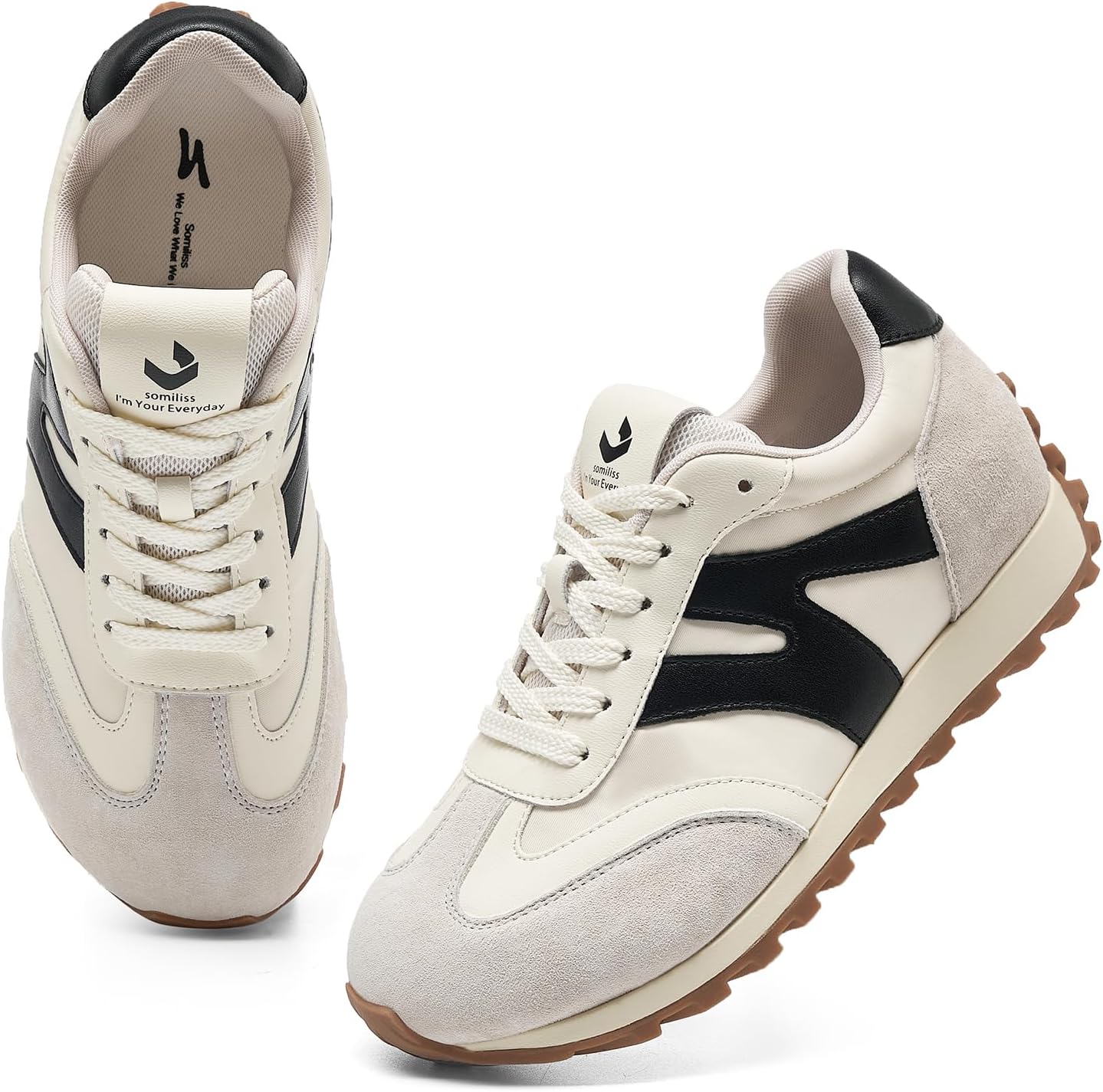 Wide Toe Sneakers for Women - Breathable Fashion Walking Shoes