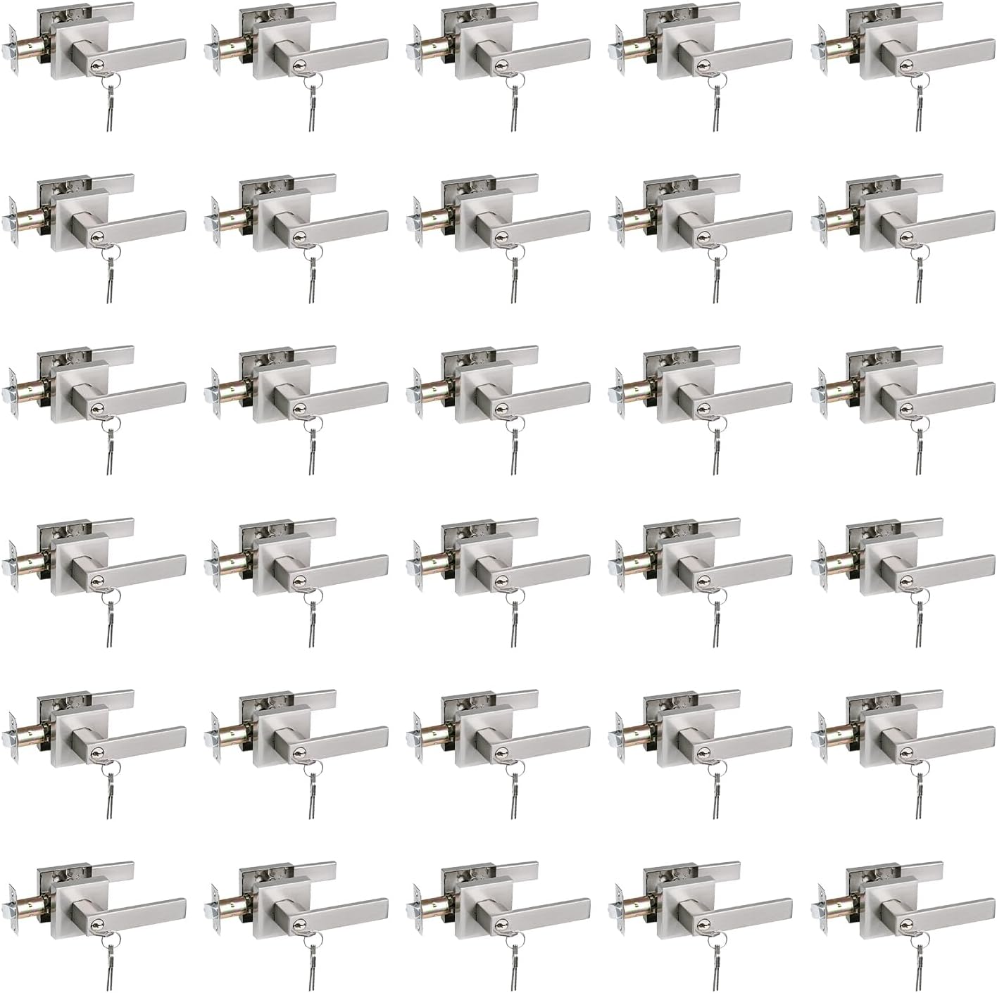 Keyed Entry Lever for Exterior and Front Door Heavy Duty Lock