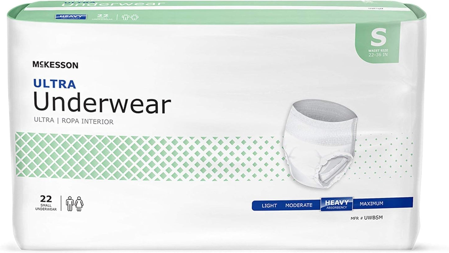McKesson Ultra Adult Incontinence Underwear for Heavy Absorbency