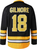 Mens Boston Happy Gilmore #18 Sandler 1996 Movie Ice Hockey Jersey