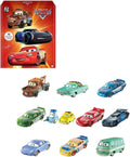 Disney and Pixar Cars 10-Pack Die-Cast Mini Racers - Durable Play Set