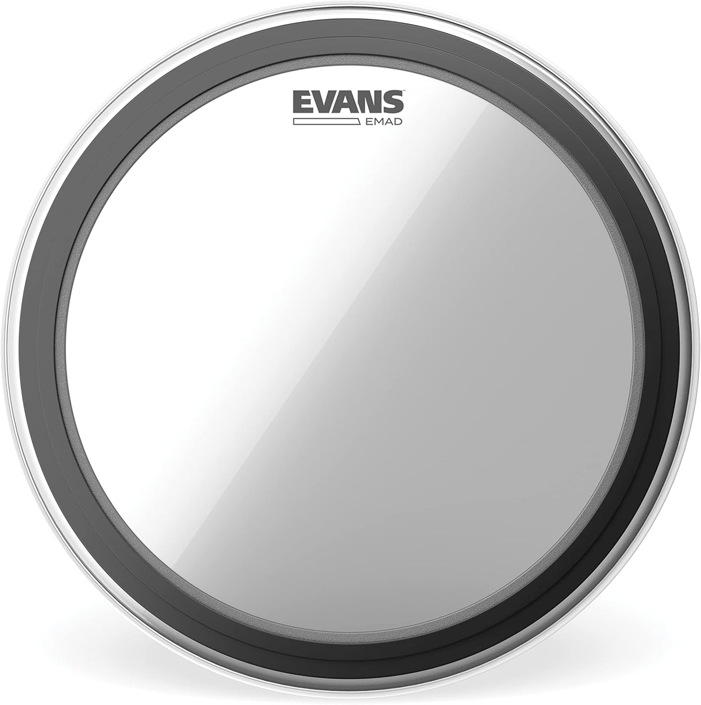 Evans EMAD Clear Tom Hoop Drum Head for Versatile Sound