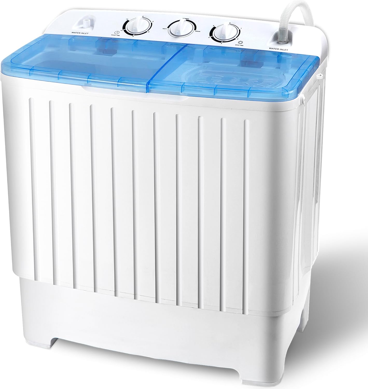 Portable Washing Machine Twin Tub 11lbs Compact Mini Laundry