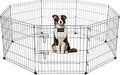 Metal Dog Fence for Camping - Foldable Dog Playpen for Pets
