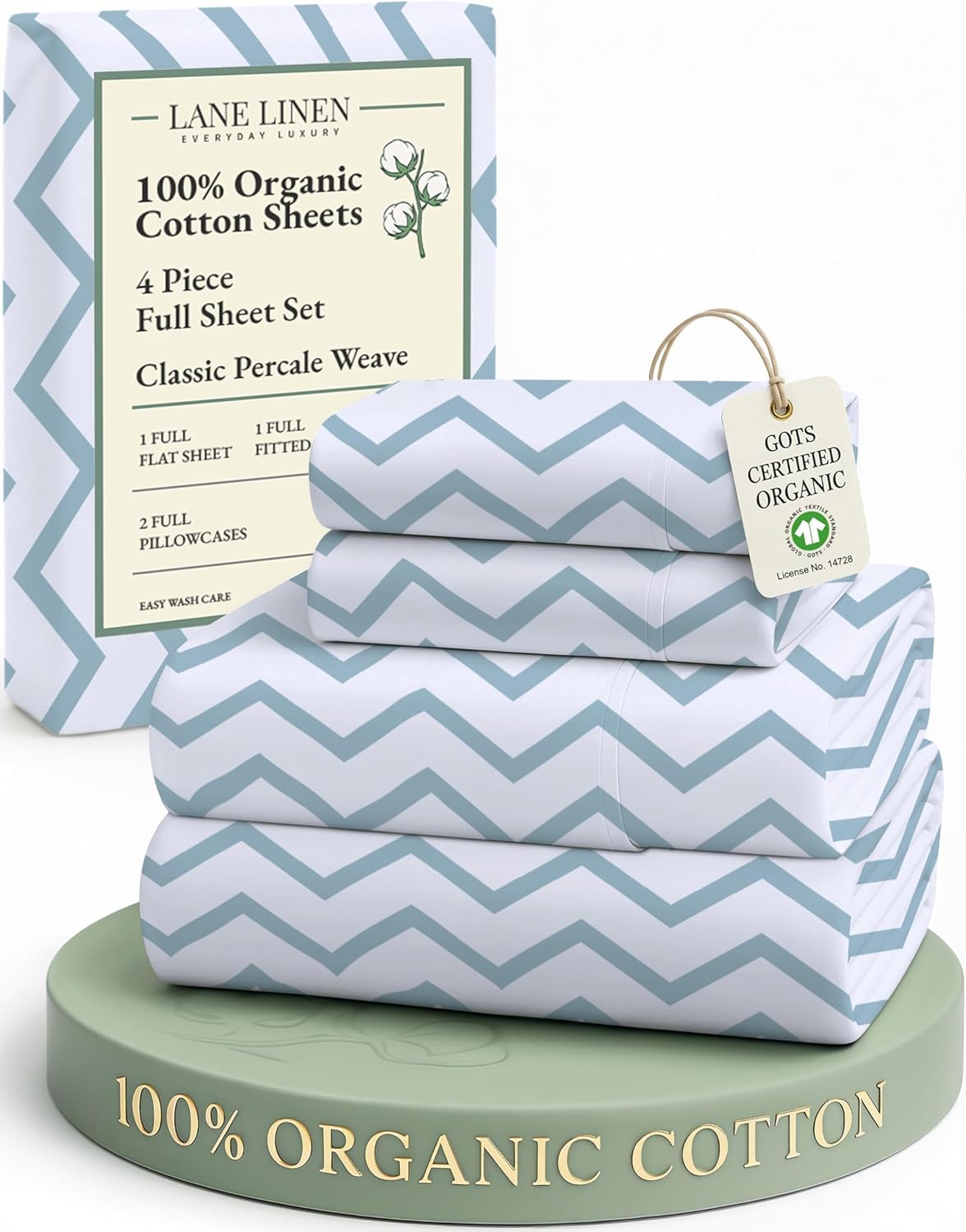 Organic Cotton Full Size Sheet Set for Ultimate Comfort