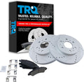 Front Brake Pad & Rotor Kit for 08-20 Cadillac 07-20 Chevy GMC