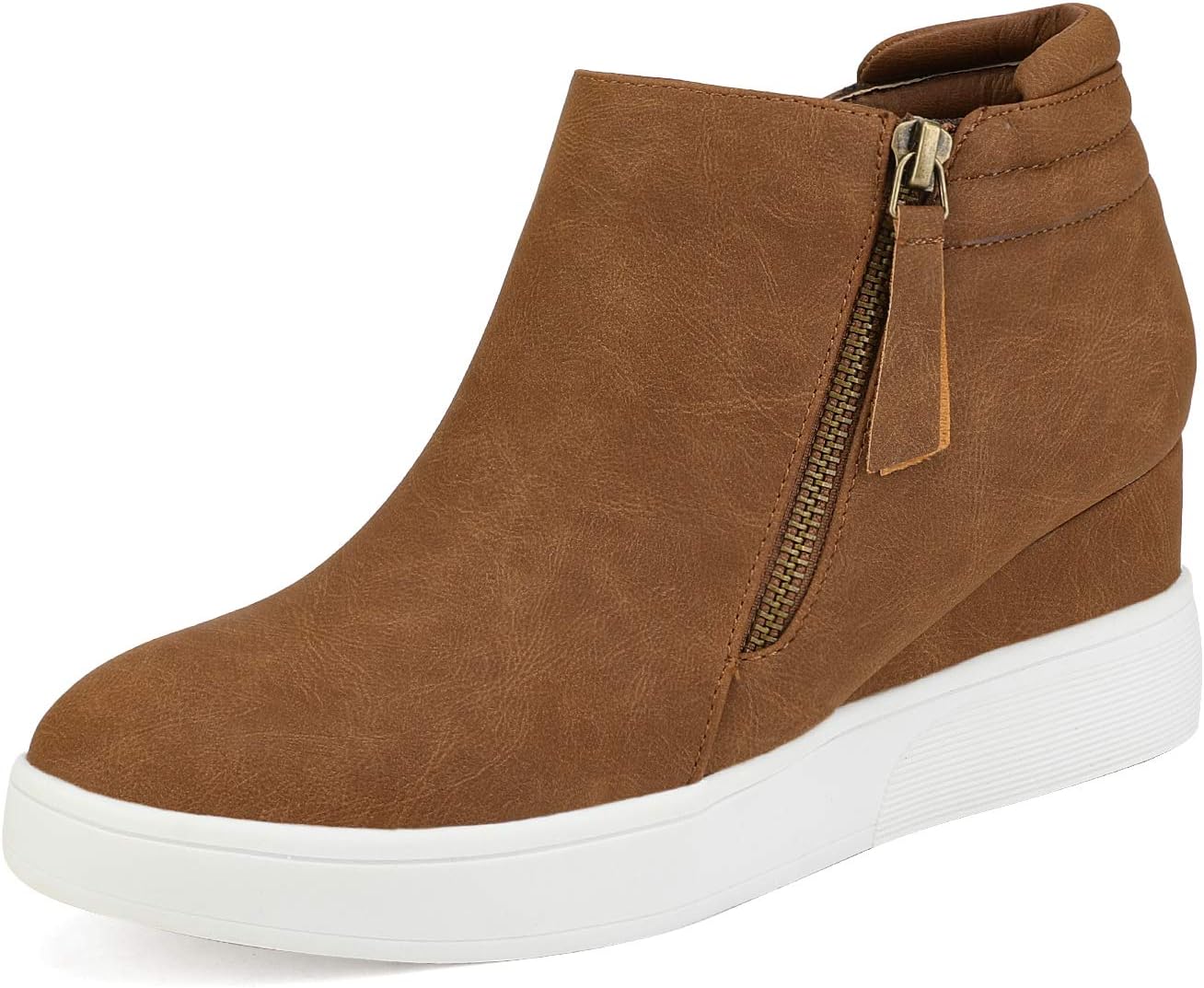 DREAM PAIRS Womens Platform Wedge Sneakers Ankle Booties Review