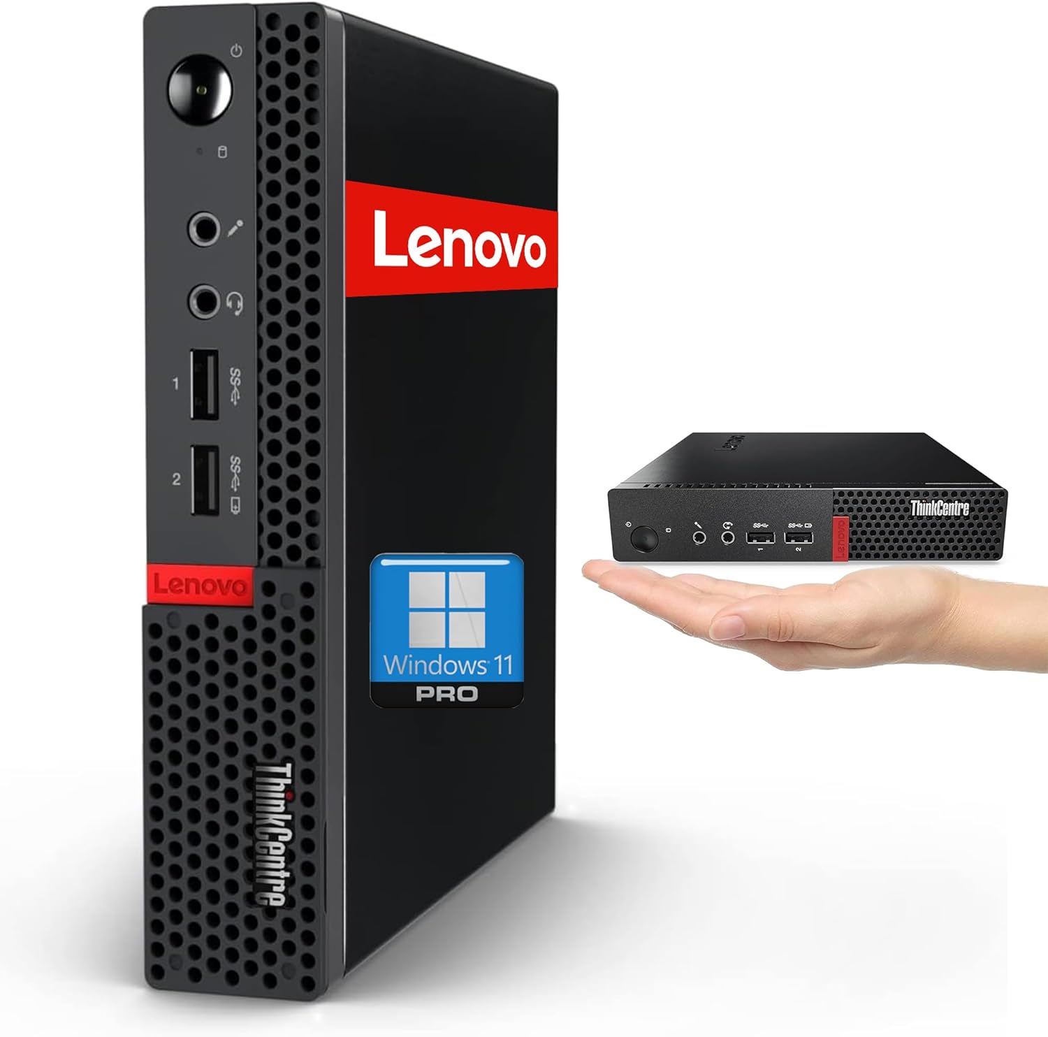 Lenovo ThinkCentre Mini Desktop Computer with 16GB RAM and SSD