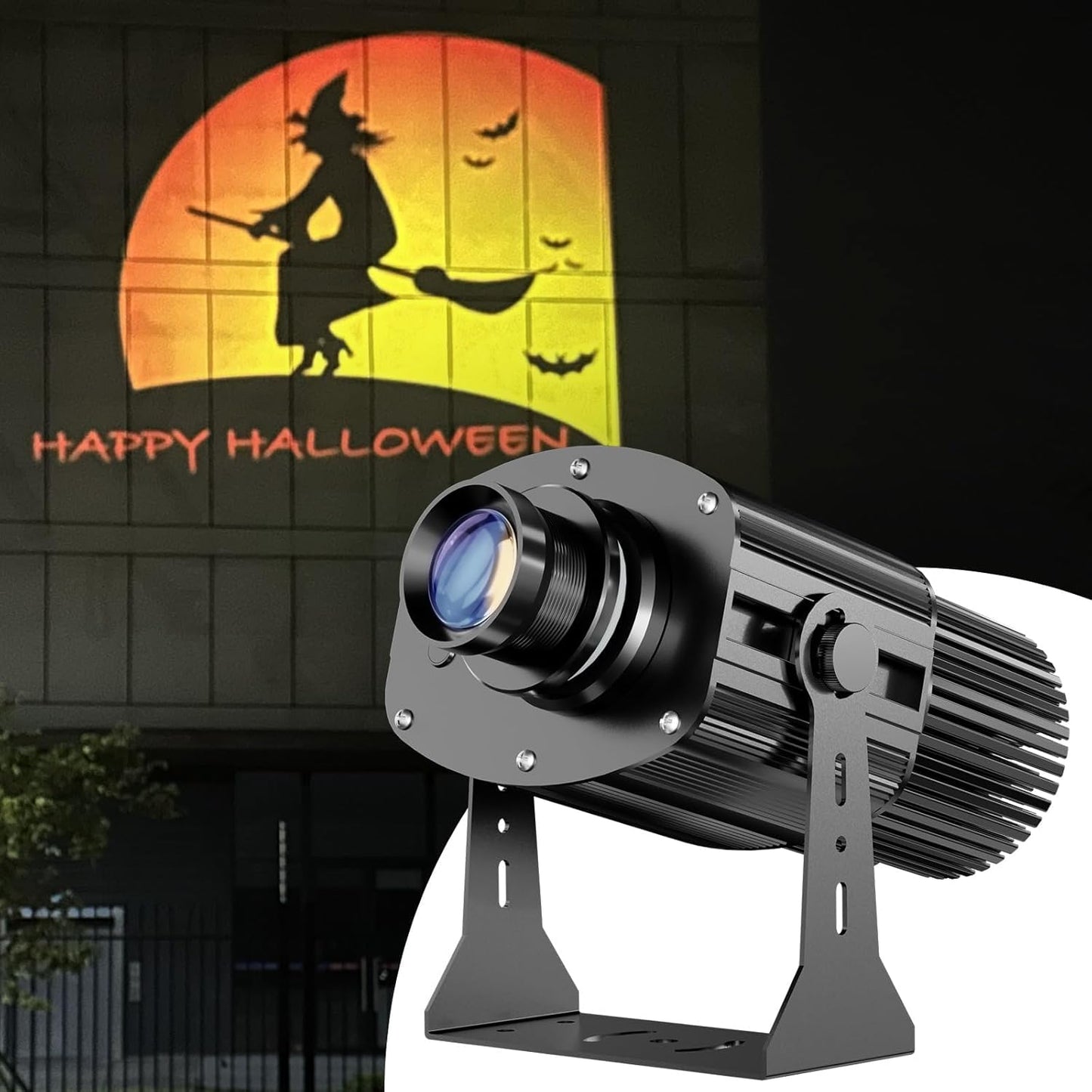 160W Logo GOBO Projector for Advertising and Events Indoors Outdoors