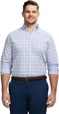 IZOD Men's Big and Tall Performance Comfort Long Sleeve (Style V1NJ)