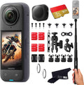 Insta360 X4 Motorcycle Bundle 8K 360 Action Camera - Clear 8K Capture