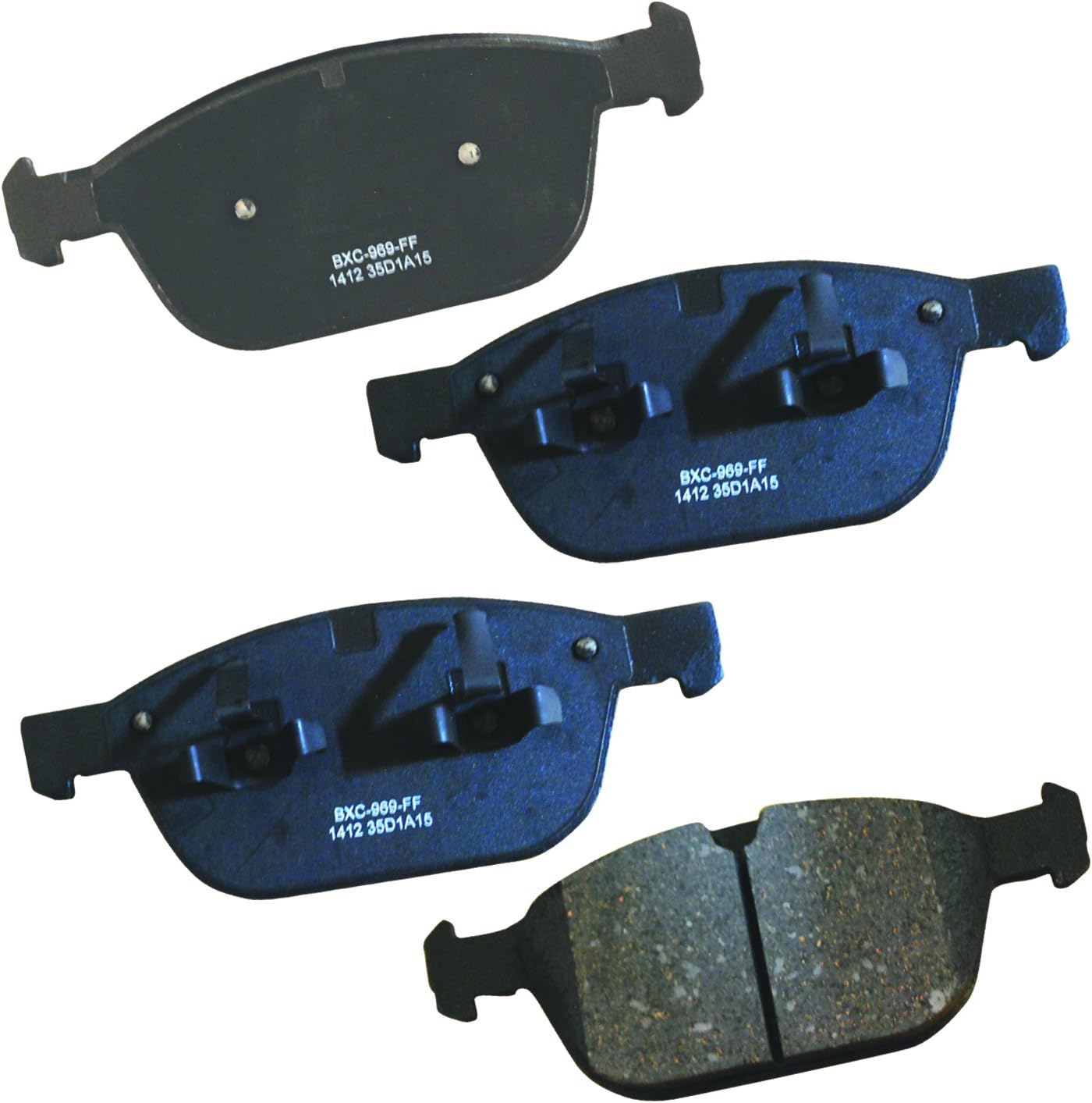 Bendix Premium SBC1412 Ceramic Brake Pads for Volvo XC60 XC90