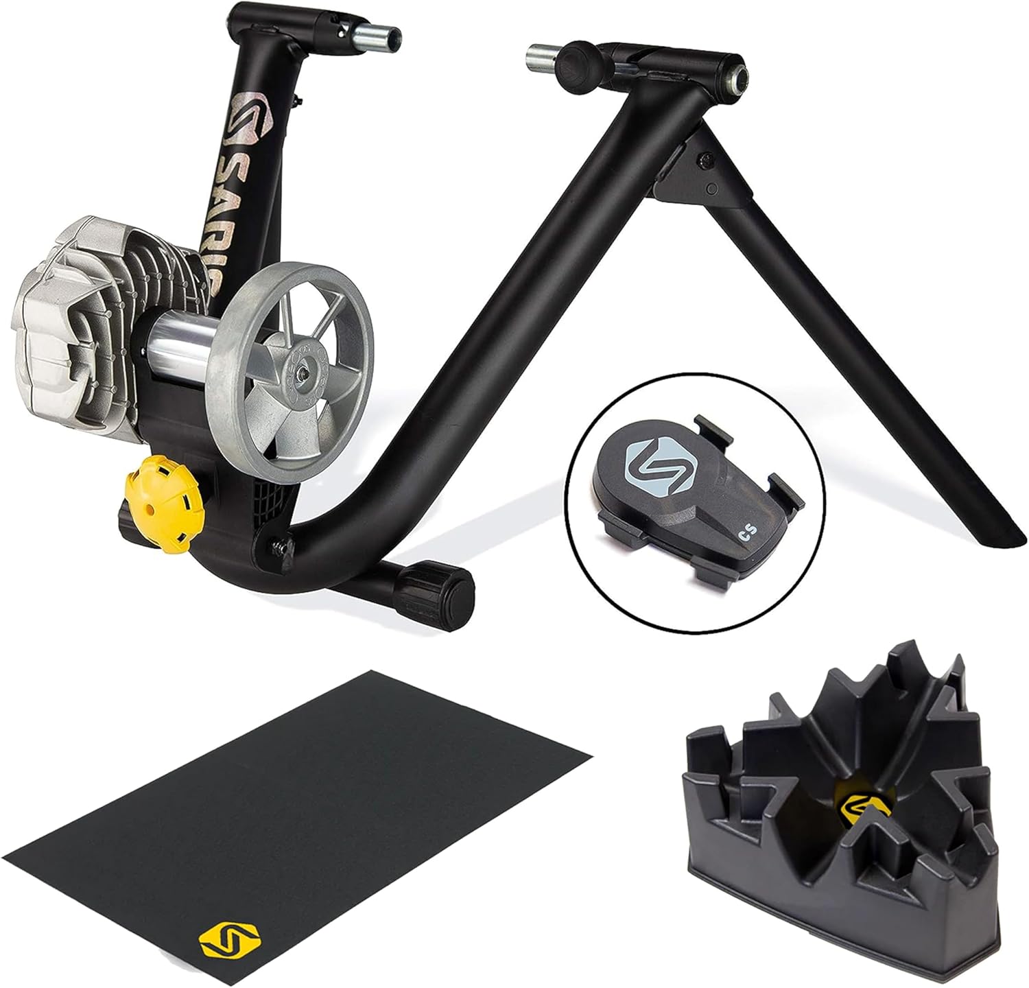 Saris Fluid2 Indoor Bike Trainer with Smart Features for All Bikes