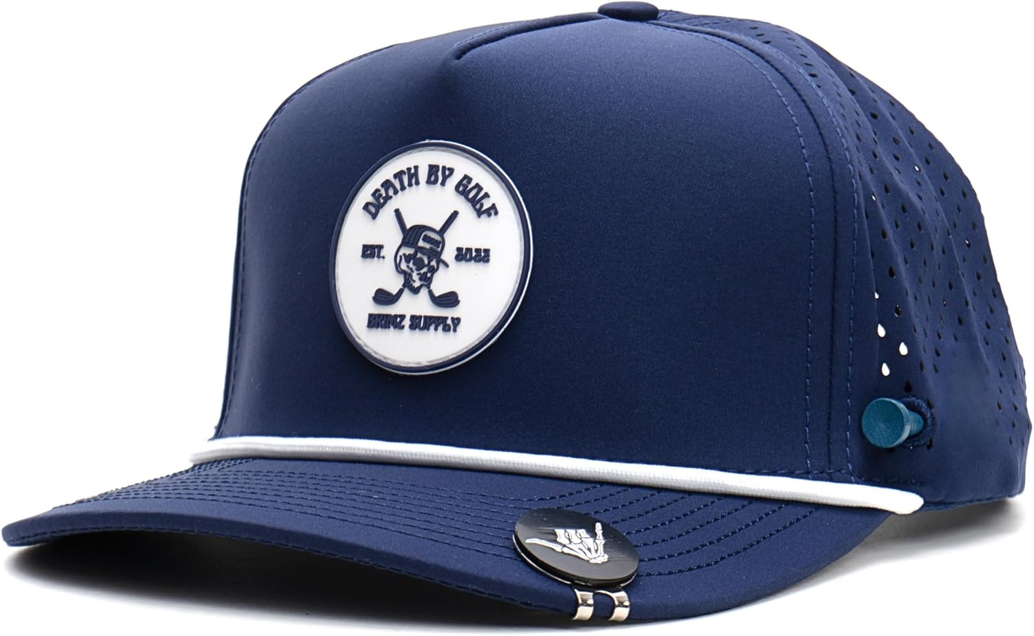 BRIMZ Golf Performance Hat with Tee Holder & Magnetic Marker