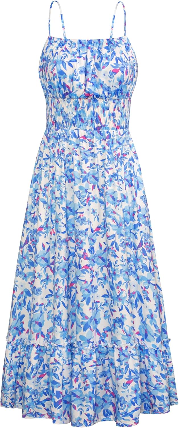 GRACE KARIN Womens Summer Maxi Dress with Pockets and Style