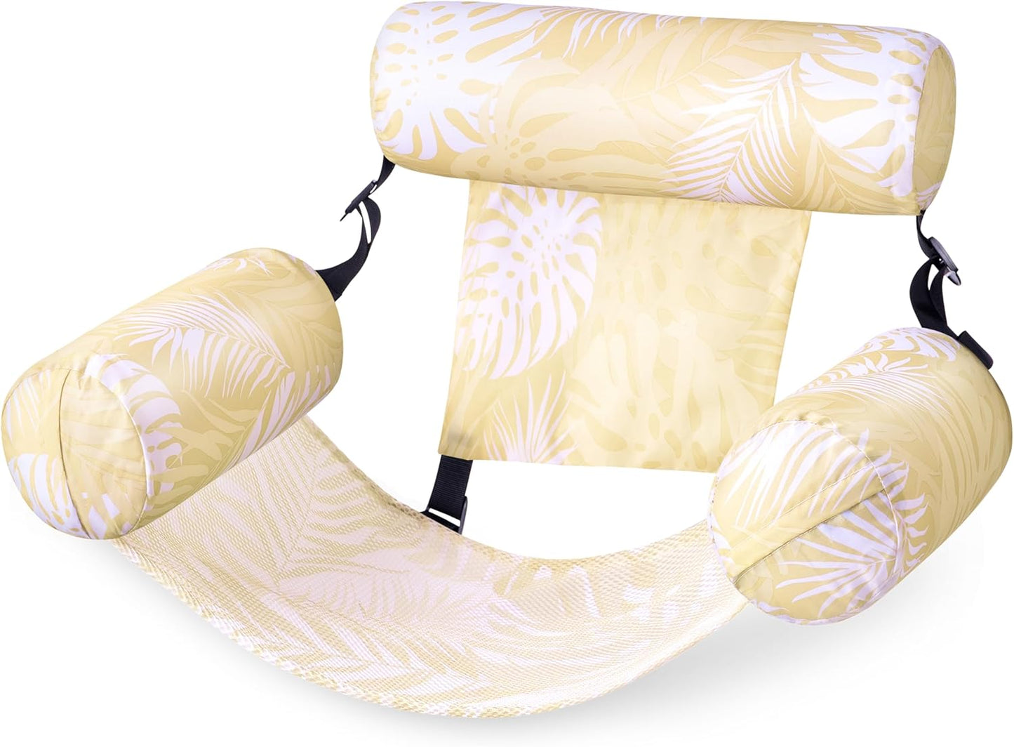 Sloosh Plant-Pattern Lounge: Ultimate Pool Relaxation