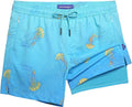 maamgic Mens Swim Trunks with Compression Liner - Comfortable Quick