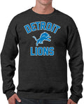 Detroit Lions Gameday Crewneck Sweatshirt - Comfortable Team Pullover