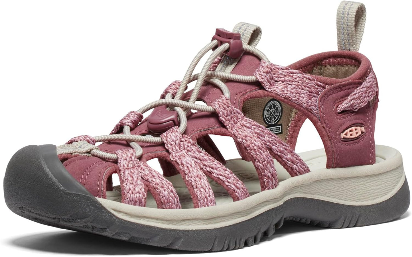 KEEN Women's Whisper Closed Toe Sport Sandals for Active Adventures