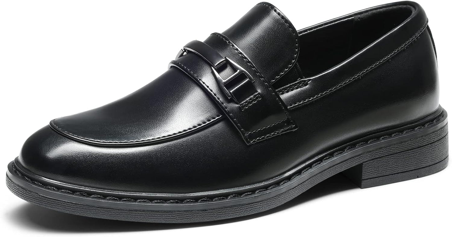 Bruno Marc Boys Dress Slip-on Penny Loafer for Young Gentlemen