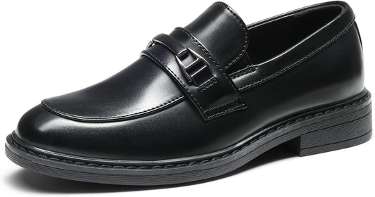 Bruno Marc Boys Dress Slip-on Penny Loafer for Young Gentlemen