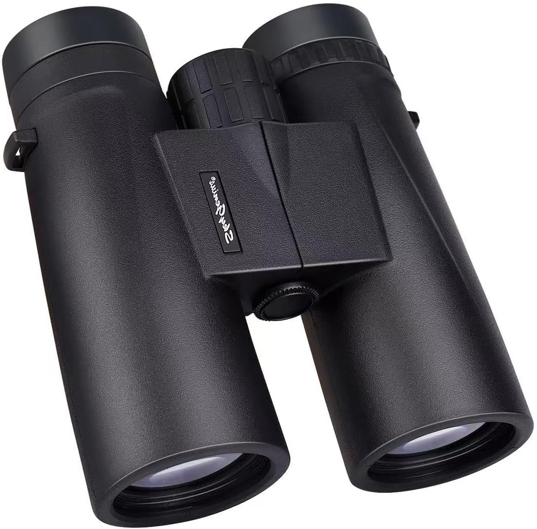 SkyGenius 10x42 HD Binoculars for Bird Watching and Hunting