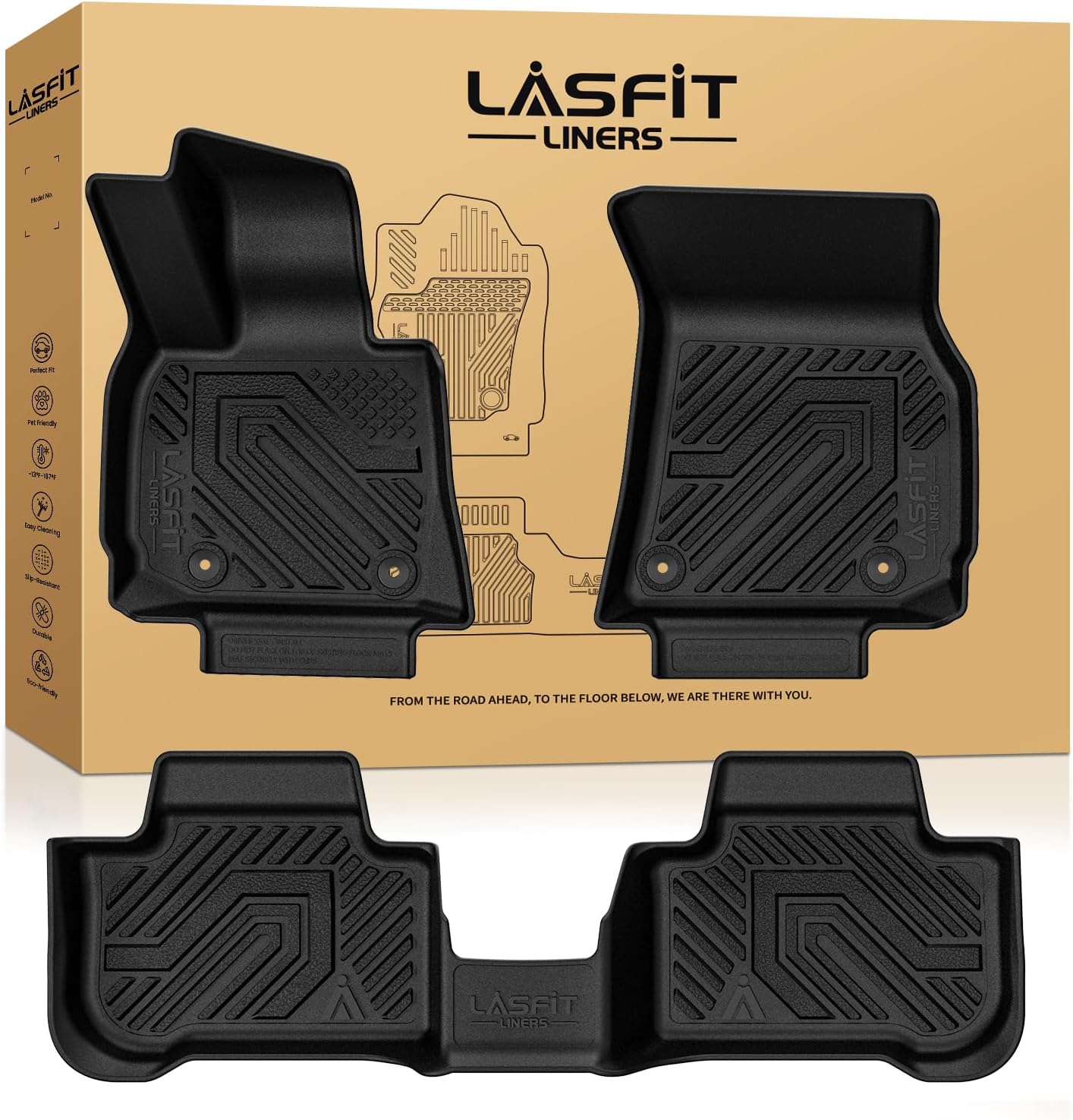Custom Fit TPE All Weather Floor Mats for BMW X3 2025 2026