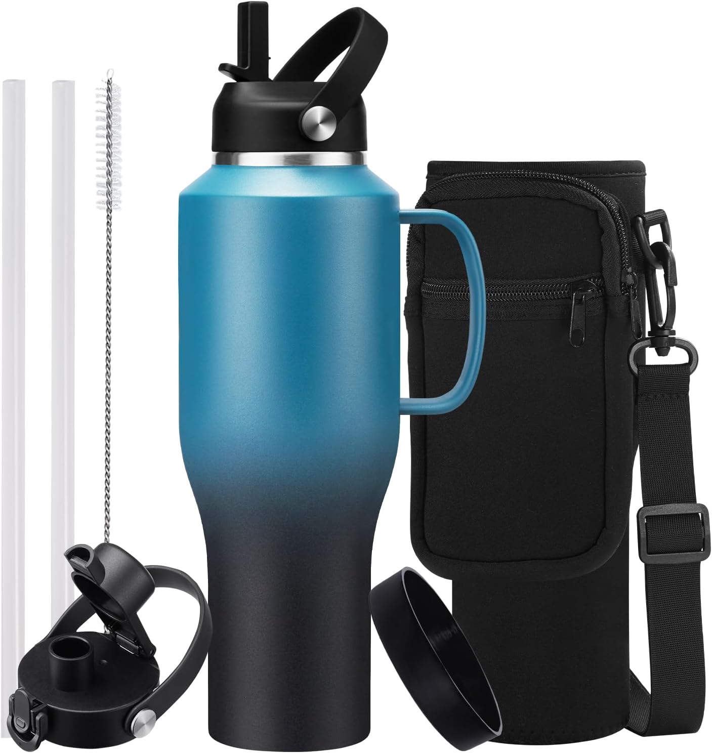 40 oz Insulated Cup with Handle - Perfect for Every Adventure