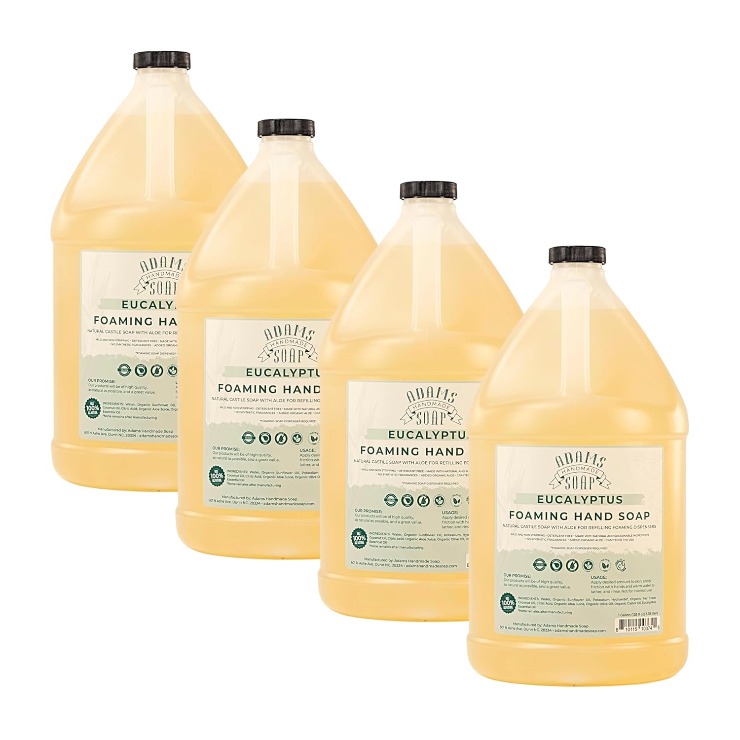 Eucalyptus Liquid Foaming Soap 1 Gal - Eco-Friendly Clean