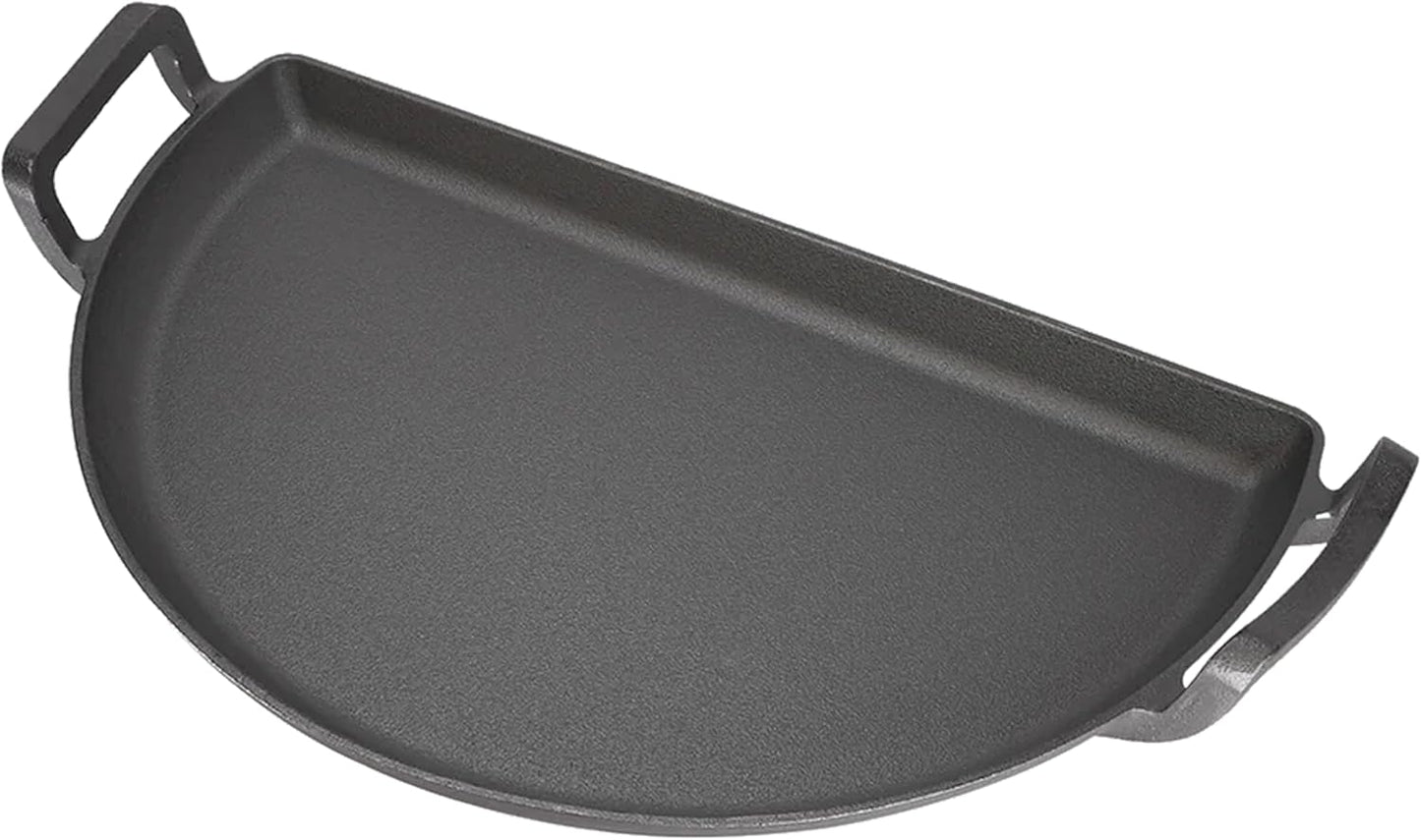 SnS Grills Slow N Sear Cast Iron Drip 'N Griddle Pan 22 in