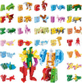Alphabet Animal Toys for Kids STEM ABC Alphabots - Transforming Letter