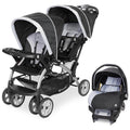 Stormy Double Stroller and Car Seat Travel System - 3-in-1