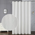 Minimalist 3D Leaves Shower Curtain by MEHOFOND
