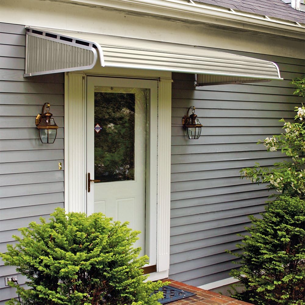 1500 Series Aluminum Door Canopy with Sidewings for Protection