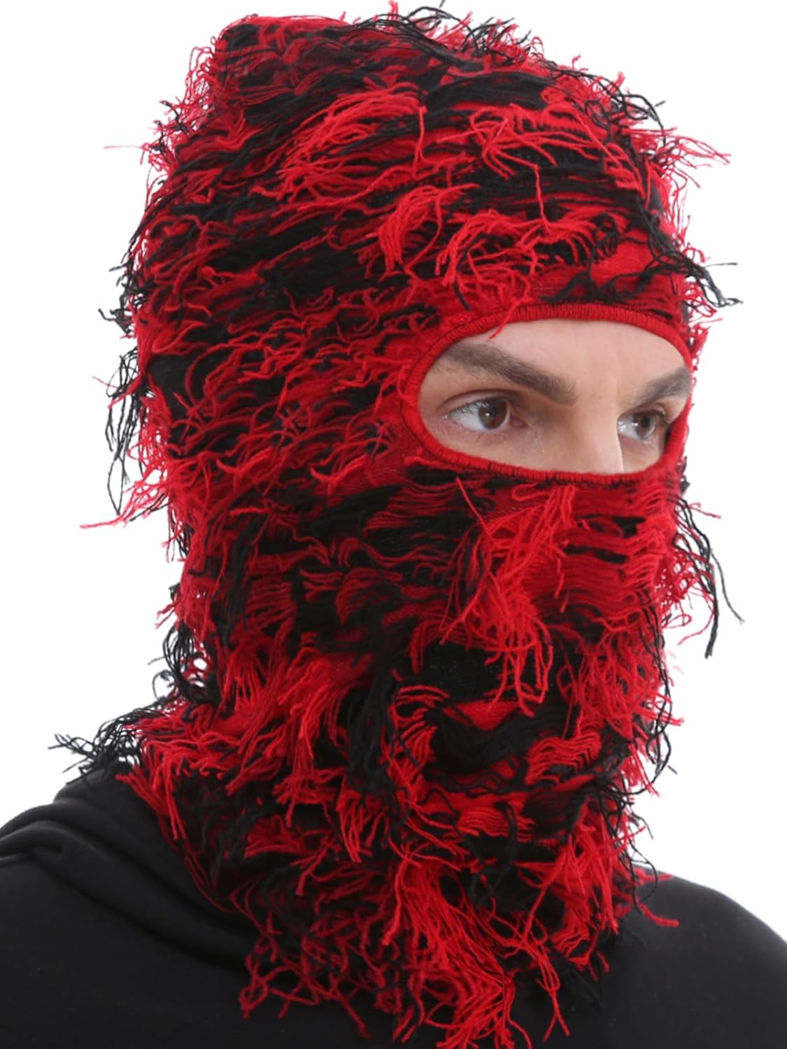 ROXUN Distressed Balaclava Ski Mask - Ultimate Style & Protection!