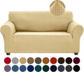 Joccun Stretch Sofa Cover for 2 Cushion Couch - Water Repellent Fit