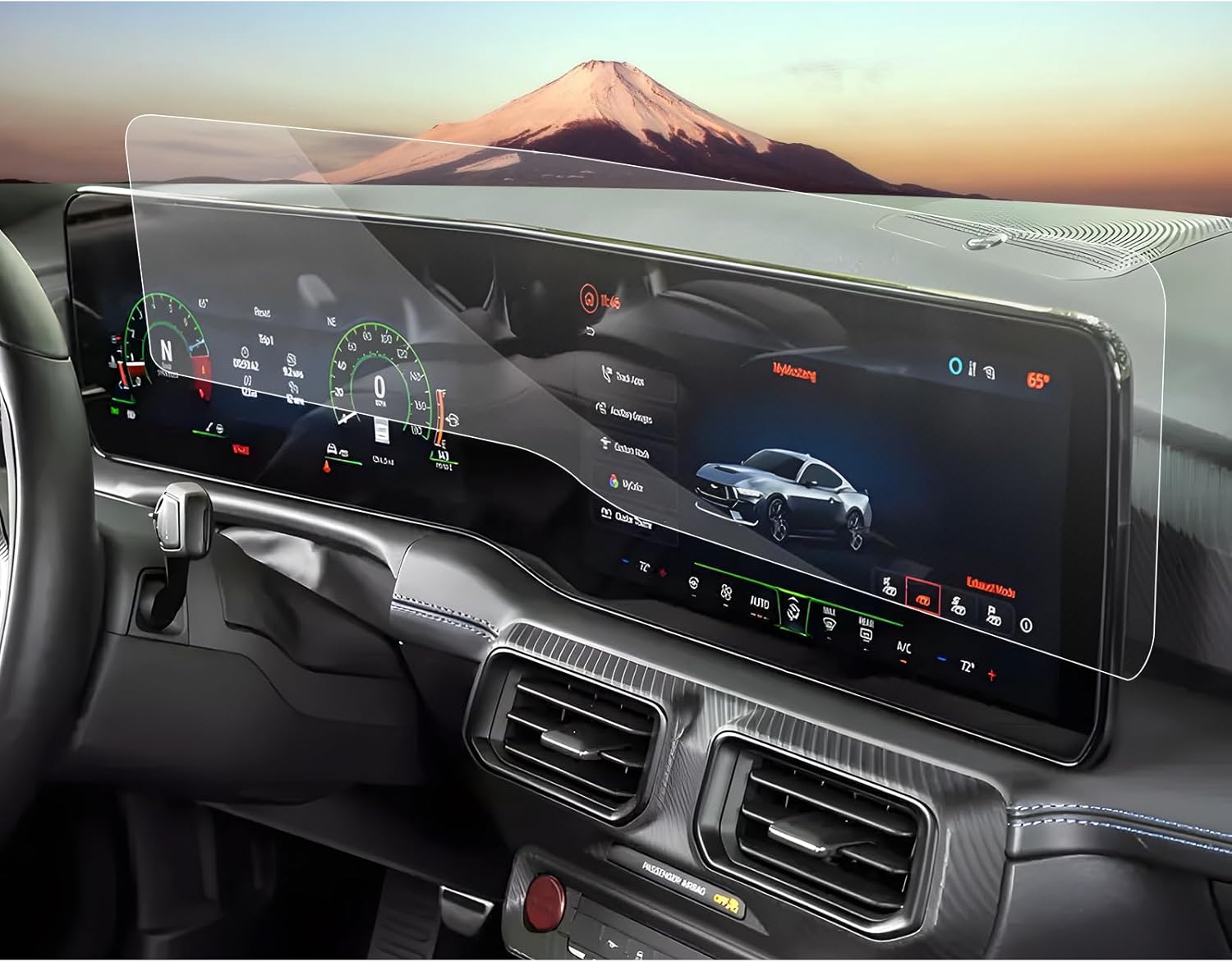 SXCY 2024 2025 Ford Mustang Touch Screen Protector Set