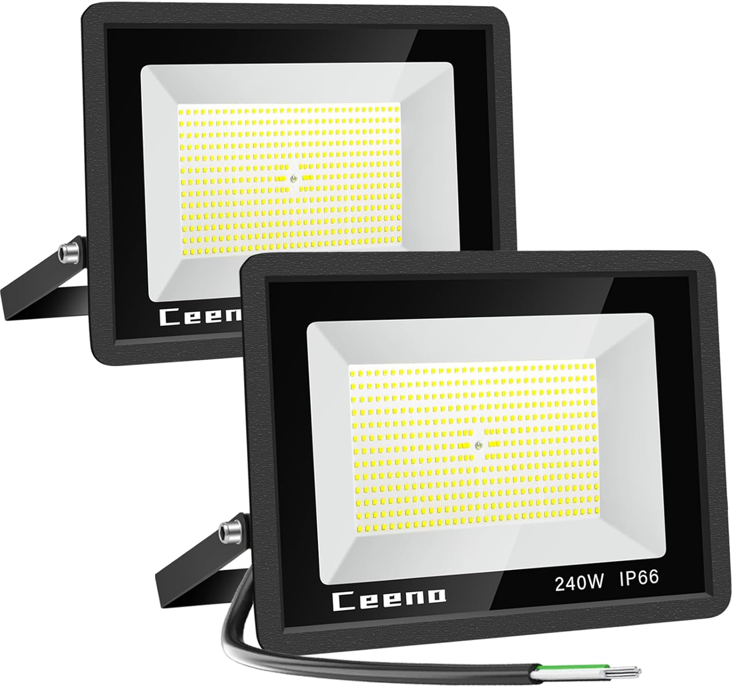 Super Bright 240W Hardwired LED Flood Light for Outdoor Use