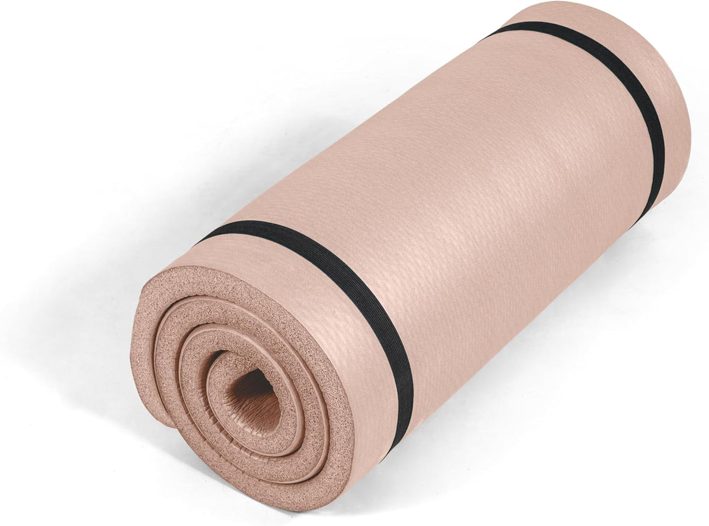 Tone Fitness 1-Inch Thick Yoga Mat for Comfort & Stability