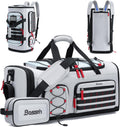 Versatile 45L Gym Duffle Bag for Men and Women by Bosstin