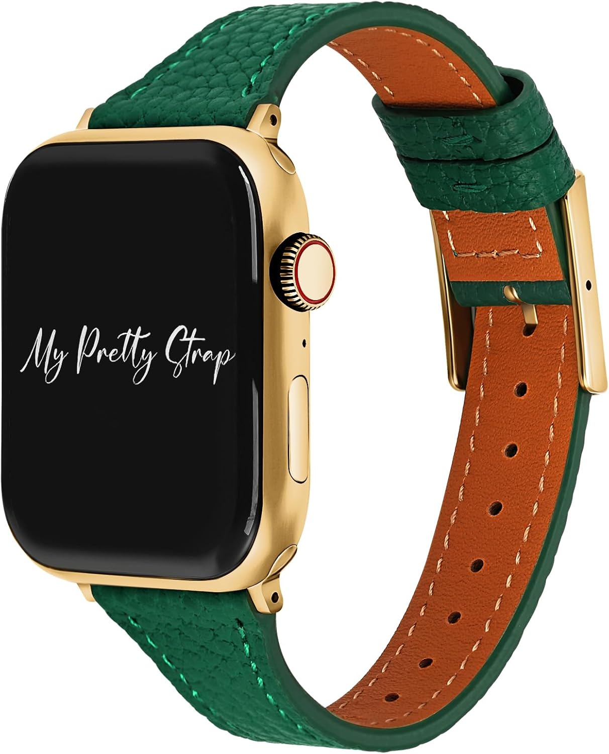 Genuine Leather Apple Watch Band Strap for Series 1-11 & SE