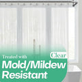 Mrs Awesome 72x72 Clear Shower Curtain: Waterproof & Sturdy!