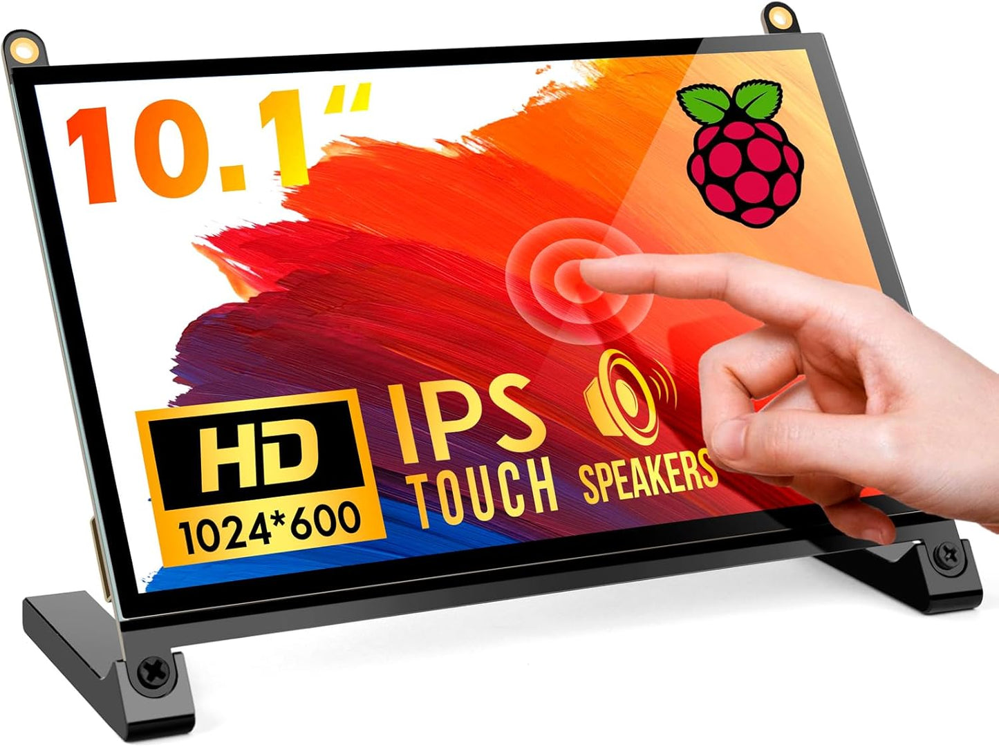 ROADOM 10.1 Touchscreen Monitor for Raspberry Pi - FHD Display