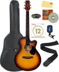 Jasmine S34C NEX Orchestra-Style Acoustic Guitar Bundle Review