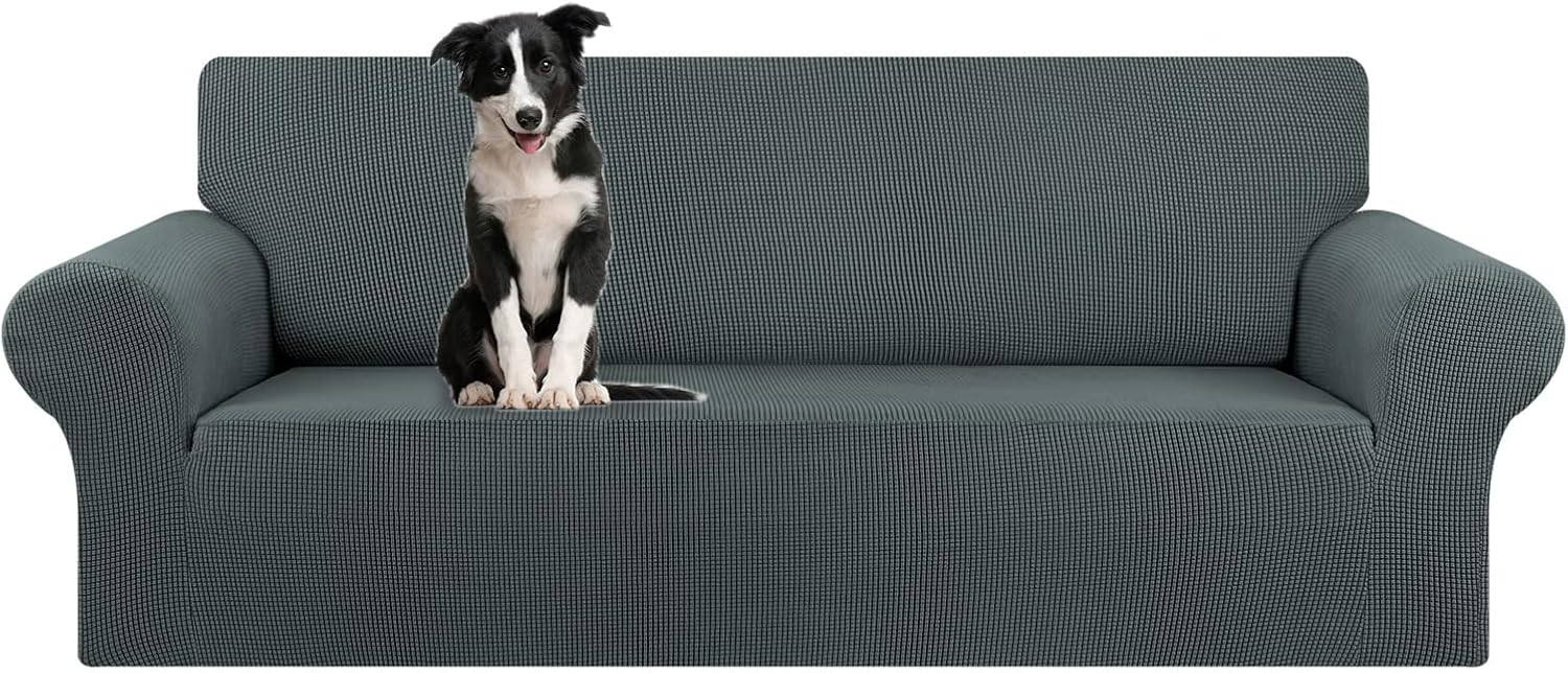 KEKUOU Stretch Oversized Sofa Slipcover for 4 Seater Couches