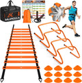 Agility Ladder Training Kit for Kids and Adults - 20ft Complete Set